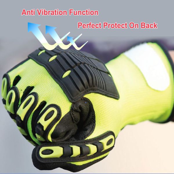 Shockproof TPR Driving Bicycle Cycling Gloves Motorcycle Full Finger Sport Gloves