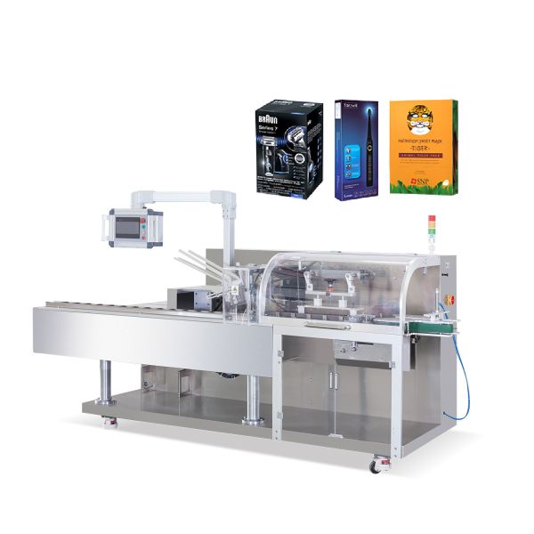 Buy Pharmaceutical Blister Automatic Cartoning Machine Medicine Cosmetic Toothpaste at wholesale prices