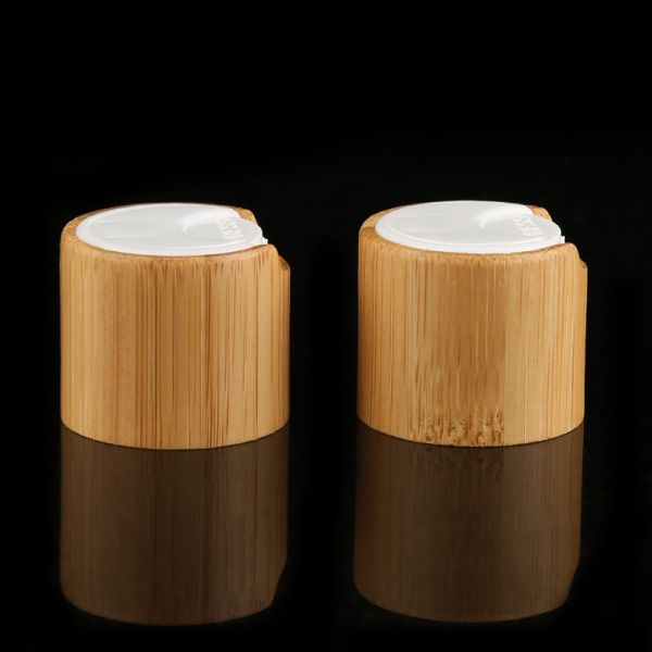 Buy Innner Gasket 50g Stackable  Bamboo Wooden Cosmetic Jars at wholesale prices