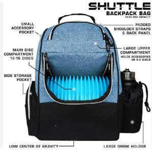 Outdoor Unisex Padded Snow Flake Frisbee Golf Bag