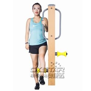outdoor wooden fitness equipment--WPC Outdoor Fitness Equipment Wooden Leg