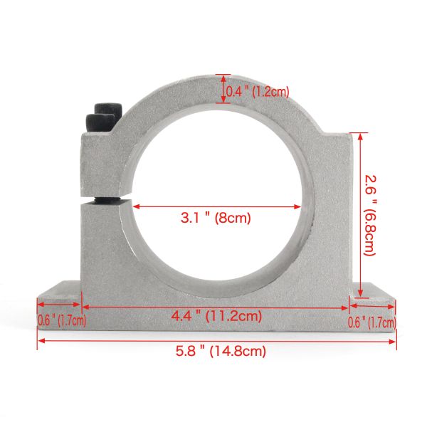 Water Cooled Spindle Kit 1.5kw 24000RPM VFD Inverter RS485 ER11 For CNC Milling