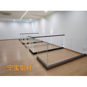U Channel Aluminium Framed Glass Balustrade For Balcony