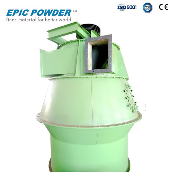 Mineral Powder Air Separating Machine Classifier Vertical Single Rotor For Fly