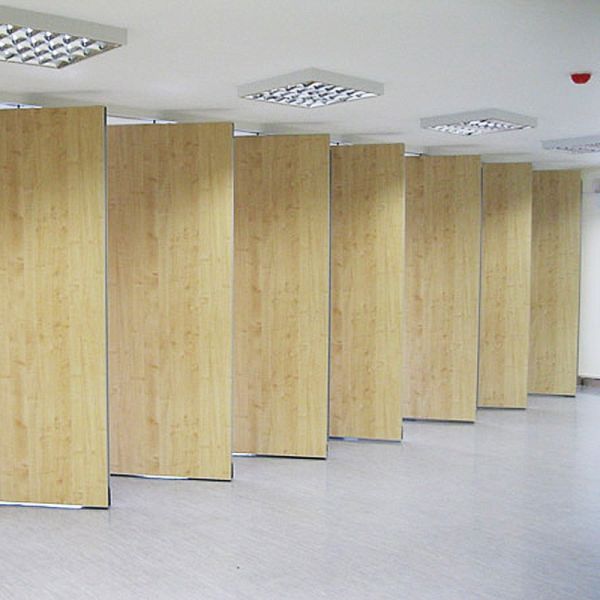 Aluminum Wooden Soundproof Folding Partition Walls For Banquet Hall / Ballroom