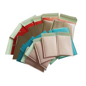 LDPE Outer 10.5x15 Inch Bubble Padded Mailers Heat Seals