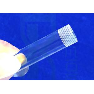 2.2g/Cm3 Screw Thread Clear SIO2 Quartz Test Tube