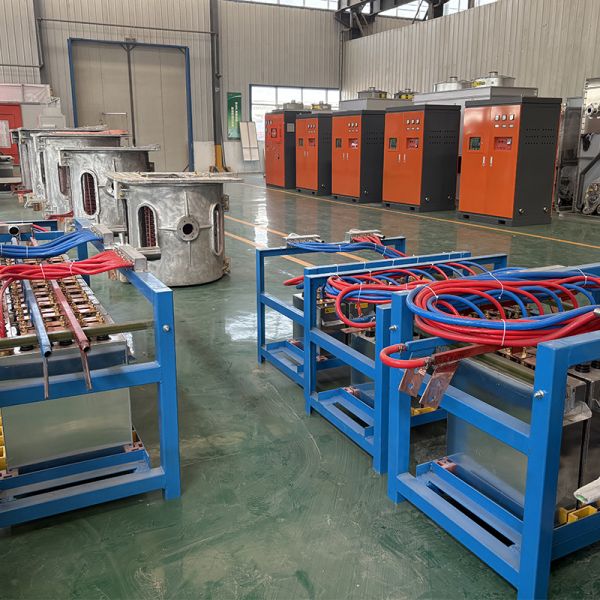 500kg Iron Steel Scraps Smelting Furnace Induction Melting Furnace