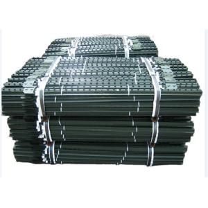 8" Height Green Tee Studded Fence Post T Type