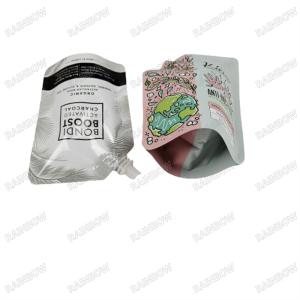 Stand Up Spout Pouch Packaging FDA Approved 500ml Organic Fermented Honey Drinks