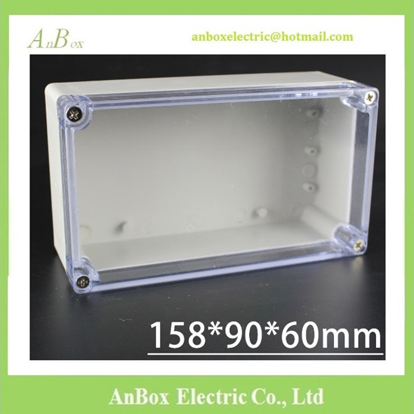 Buy 158*90*60mm Clear Lid Electrical Plastic Waterproof Enclosure ip65 at wholesale prices