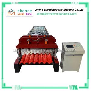 Circular Arc 828 Roof Panel Roll Forming Machine 3.5T
