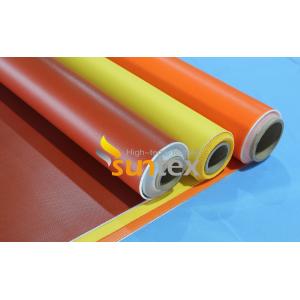 Heat Resistant Coated Fiberglass Cloth Silicone Coated Fiberglass Fabric