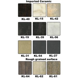 51x51cm Stylish Corner Table Ceramic Topped Bedroom Use 3 Pieced