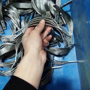 Flat Flexible Bare 3.5mm Braided Stainless Steel Wire