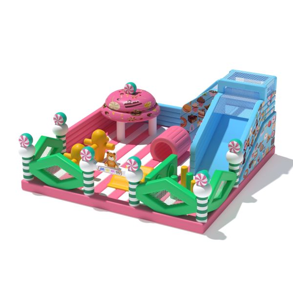 Buy Candy Park Magic Inflatable Castle Bounce House For Children at wholesale prices