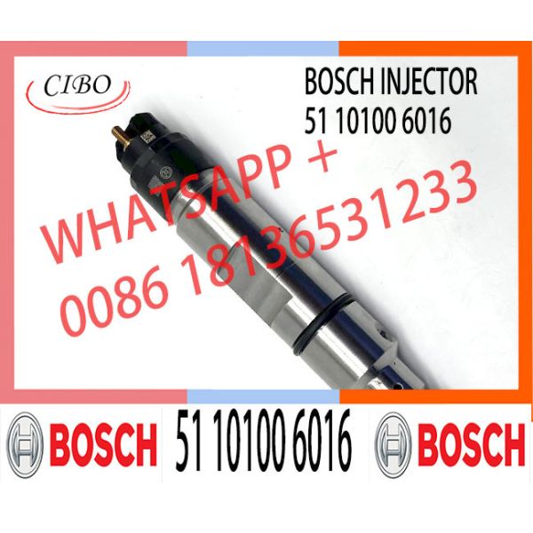 on stock fuel injector 0445120024 51 1 0100 6016 for MAN truck