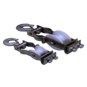 Transmission Line Stringing Tools Single Sheave Nylon Stringing Pulley Block