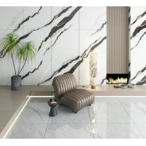 Carrara White Polished Glazed Porcelain Tile 900x1800mm Non-Slip