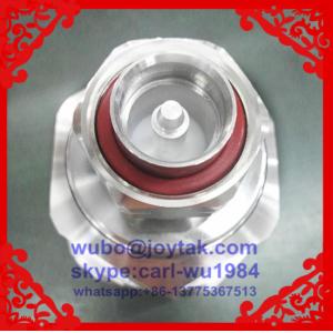 DIN 7/16 male connector clamp type for 1-5/8 leaking cable export to US market