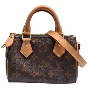 Small Classic Designer Monogram Bag NANO SPEEDY Louis Vuitton M81085