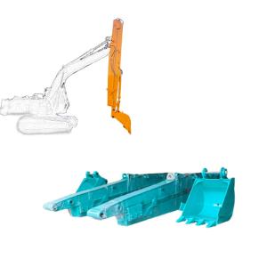 Telescopic Arm For Bucket Digging Foundation House Red Hitachi