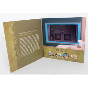 China Rechargeable LCD modules Video Brochure Card for opening Veremonies , 4 color printing on sale