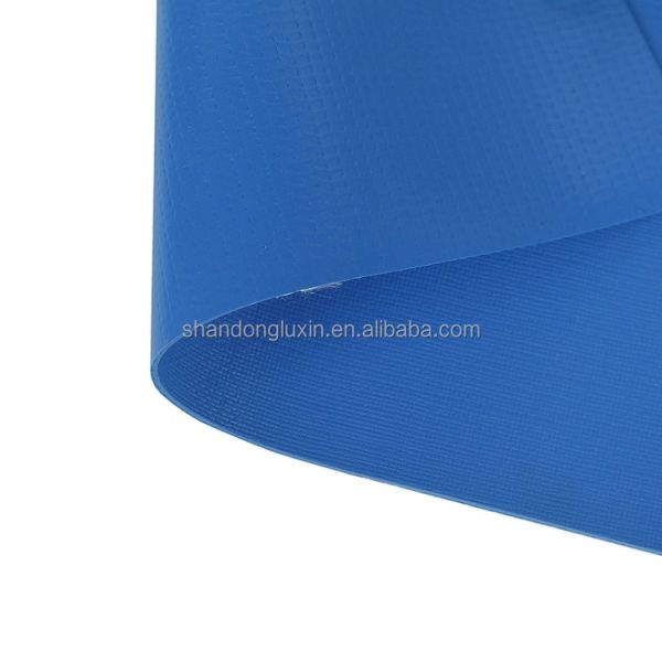 UV Resistant Polyvinyl Chloride Tarpaulin 0.8mm-1.50mm Thickness 500D*200D Yarn