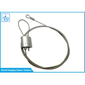 Durable Light Fittings Wire Suspension Hanging Kit With Looping Gripper