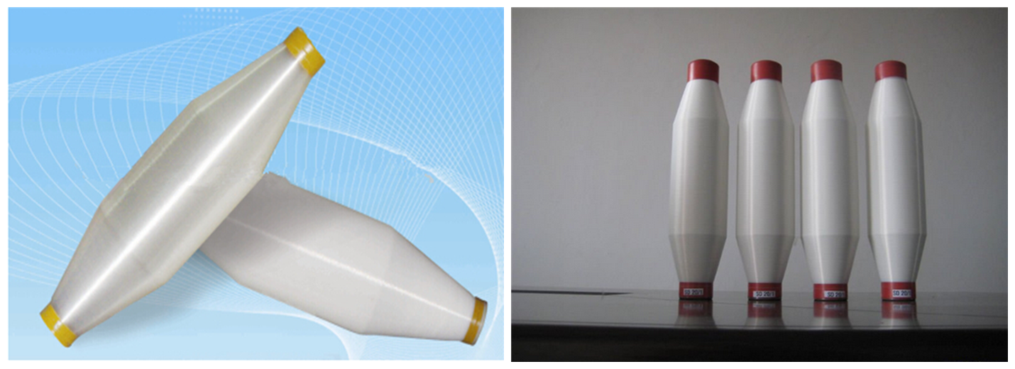 20D Raw White Polyester Monofilament Thread Yarn High Twist Knotless