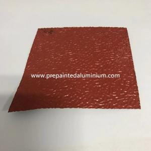 Stucco Embossed 1050 0.3mm 2600mm Prepainted Aluminum Coil
