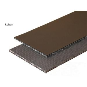 Material Handling Polyurethane Conveyor Belt Low Elongation Black Color