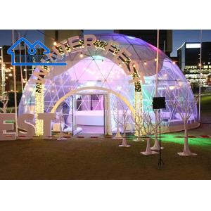 Transparent Luxury Big Outdoor Tents For Sale，Geodesic Dome Tent For Commercial