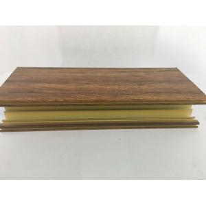 Third - Dimension Wood Finish Aluminium Profiles Solid Substantial