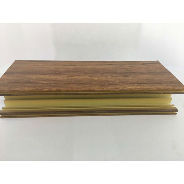 Buy Third - Dimension Wood Finish Aluminium Profiles Solid Substantial at wholesale prices