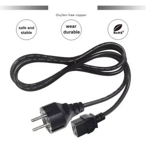EU to C19 Power Cord 16A 250V for Servers and PDUs