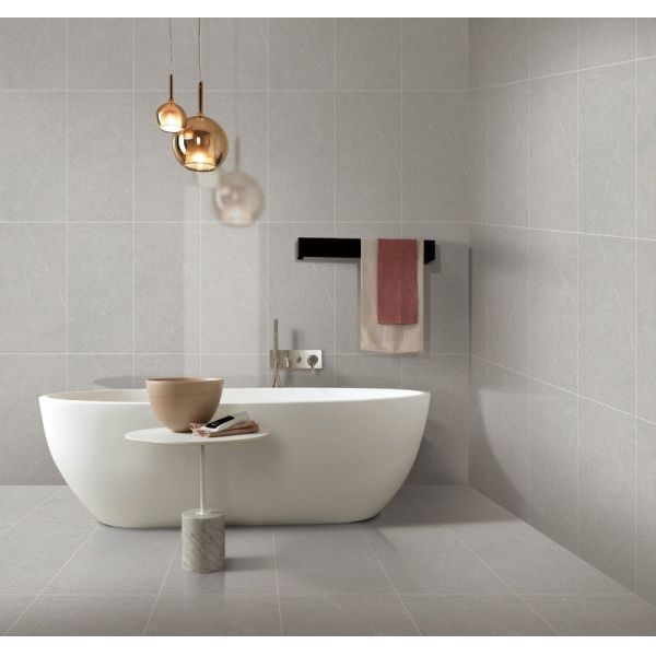Buy 400x800mm Light Gray Glazed Ceramic Wall Tile AAA Grade at wholesale prices
