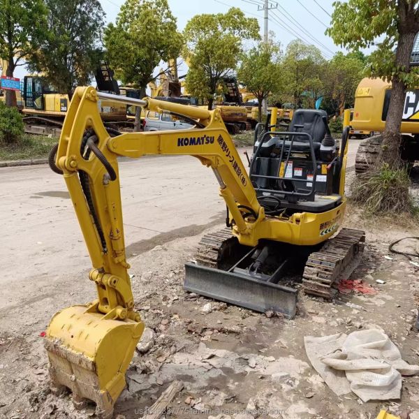 Komatsu PC18MR Mini Hydraulic Excavator Used Excavator Harga Crawler Year 2016 0.13M³