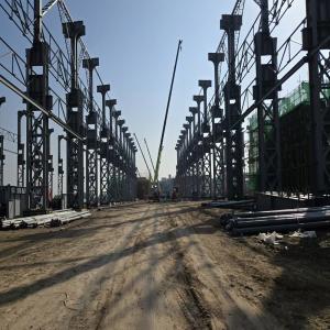 Fireproof Steel Structure Building 15-36m Span Prefabricated Industrial