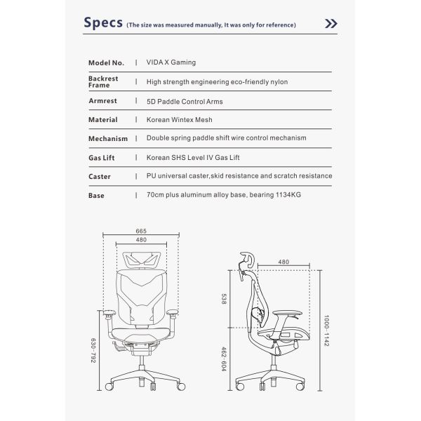 Height Adjustment Swivel Gaming Office Chair Wintex Mesh Lumbar Support Headrest