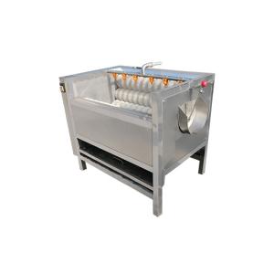 Mini Potato Skin Peeling 1350*850*1100mm Vegetable Washing Machine