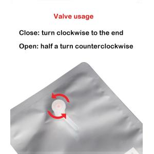 Gas Sampling Bags,Aluminum Foil Air Sample Bags 0.1~15L For Gas Collection And