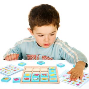 ODM Children'S Montessori Wooden Puzzle Board Game