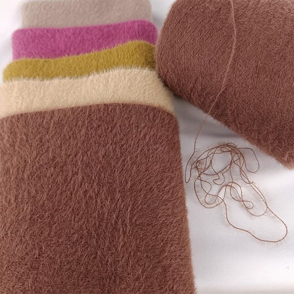 Feather Yarn 1.3cm 2.0cm 3.0cm 4.0cm For Knitting Sweaters , Cardigans