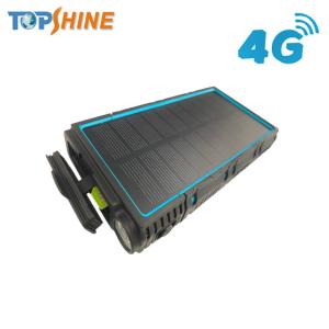 7*24h Tracking Wireless Solar Power 4G GPS Tracker For Personal Container Boat