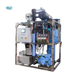 R22 or R404a Industrial Air Cooling Tube Ice Making Machine for 3T Ice Maker