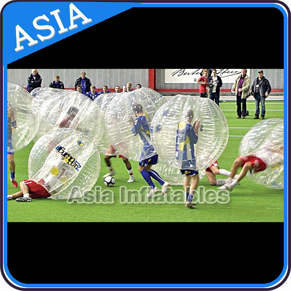 0.8mm/1.0mm PVC/TPU Inflatable Bumper Ball , Soccer bubble , Bubble ball soccer , Inflatable bumper football