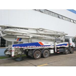 Zoomlion 52m Used Concrete Truck Pump with Semi-Dry Shotcrete Type and Benz