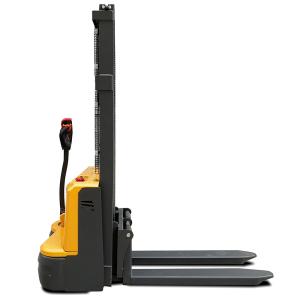 1.5 Ton Hydraulic Electric Stacker Walk Behind Pallet Stacker 24V battery