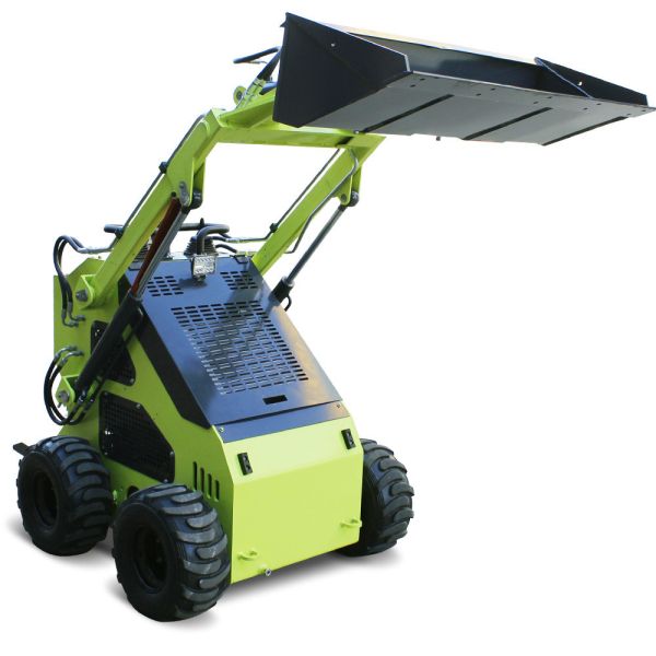 Buy 17.1kw Power Construction Machinery Wheel Loader Diesel Crawler Mini Skid Steer Loade at wholesale prices